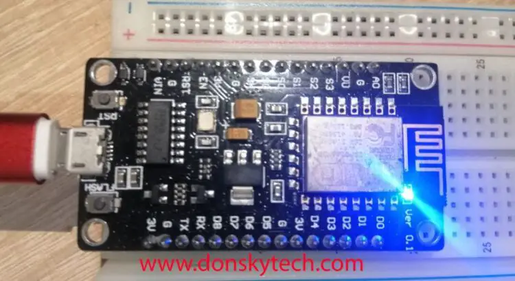 nodemcu blinking
