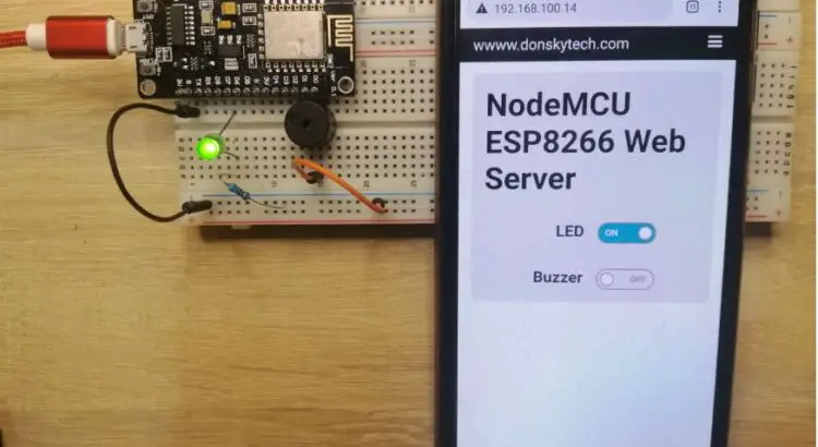 NodeMCU Ajax Enabled Web Server