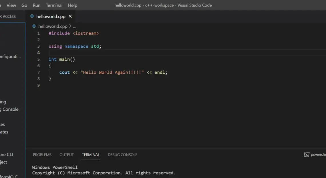 how can i get online help with ms visual studio code