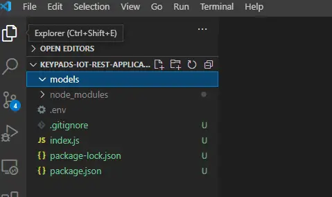 Visual Studio Code Models Directory