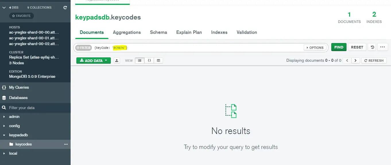 MongoDB Verify Successful Delete