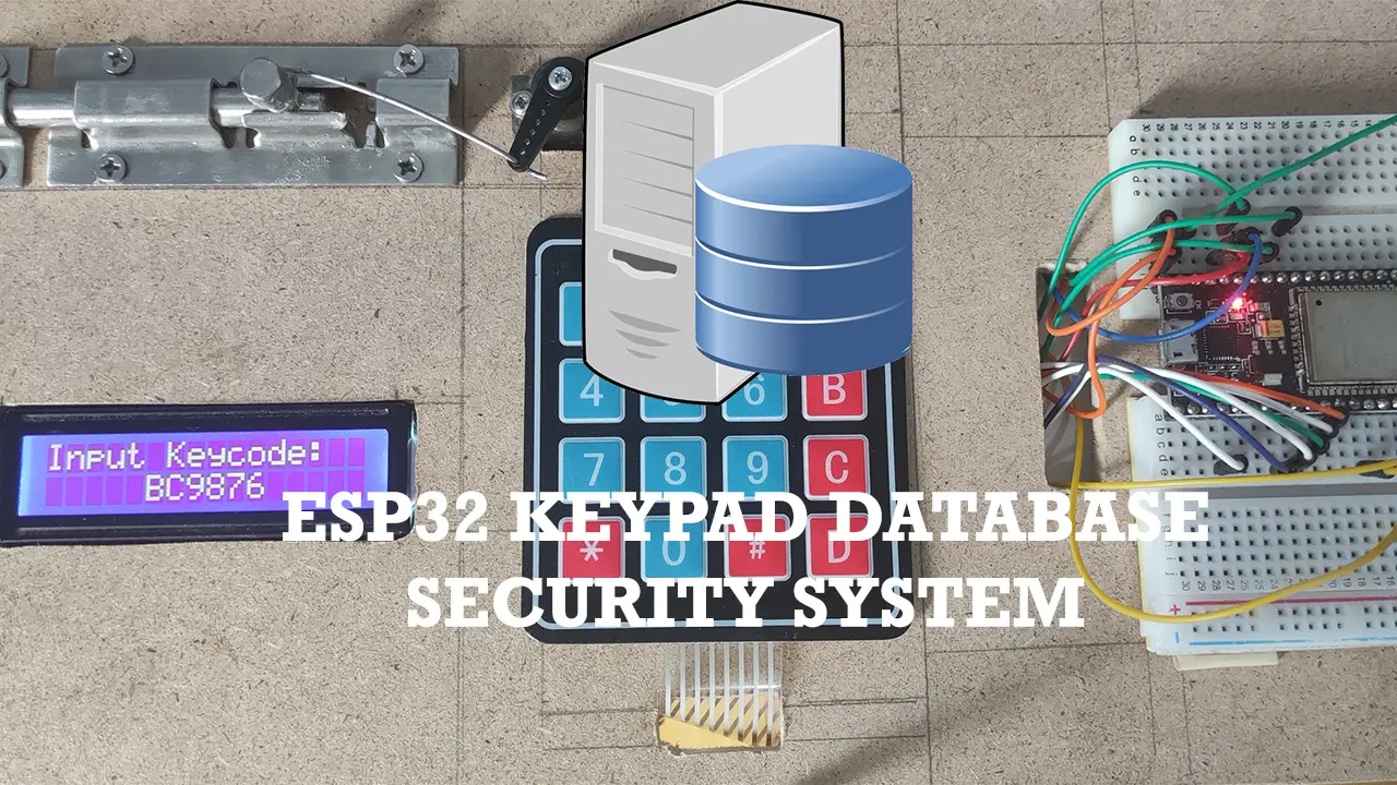 ESP32 Keypad Database Security System Code