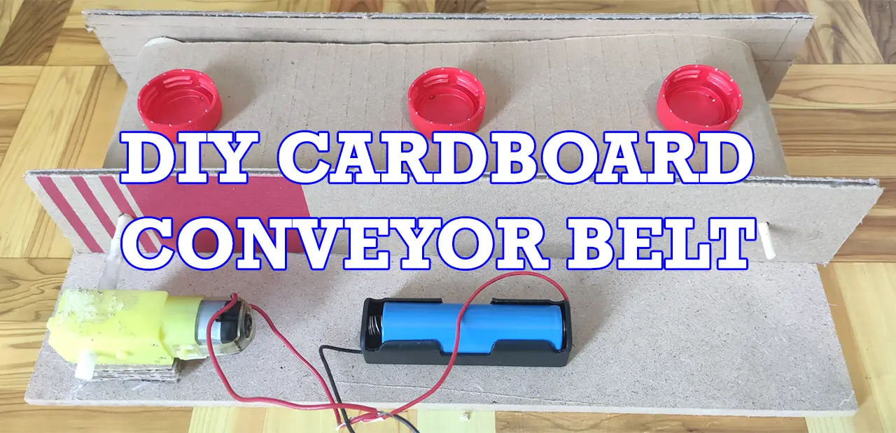DIY Cardboard Conveyor Belt