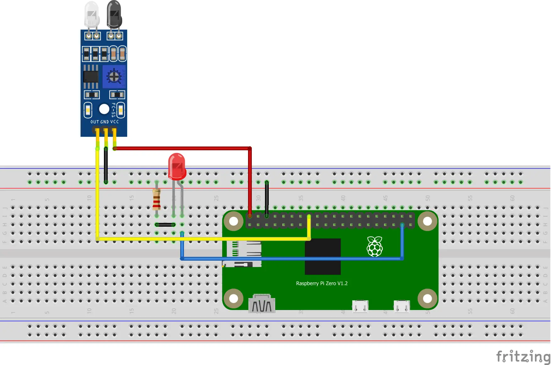 Using IR Sensor With Raspberry Pi - Wiring