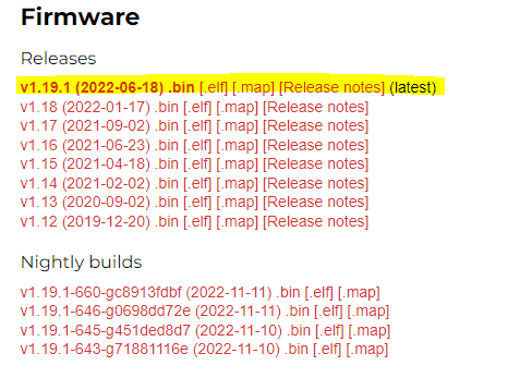 ESP32 MicroPython Download Firmware