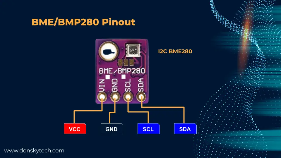 BME280 I2C Pinout