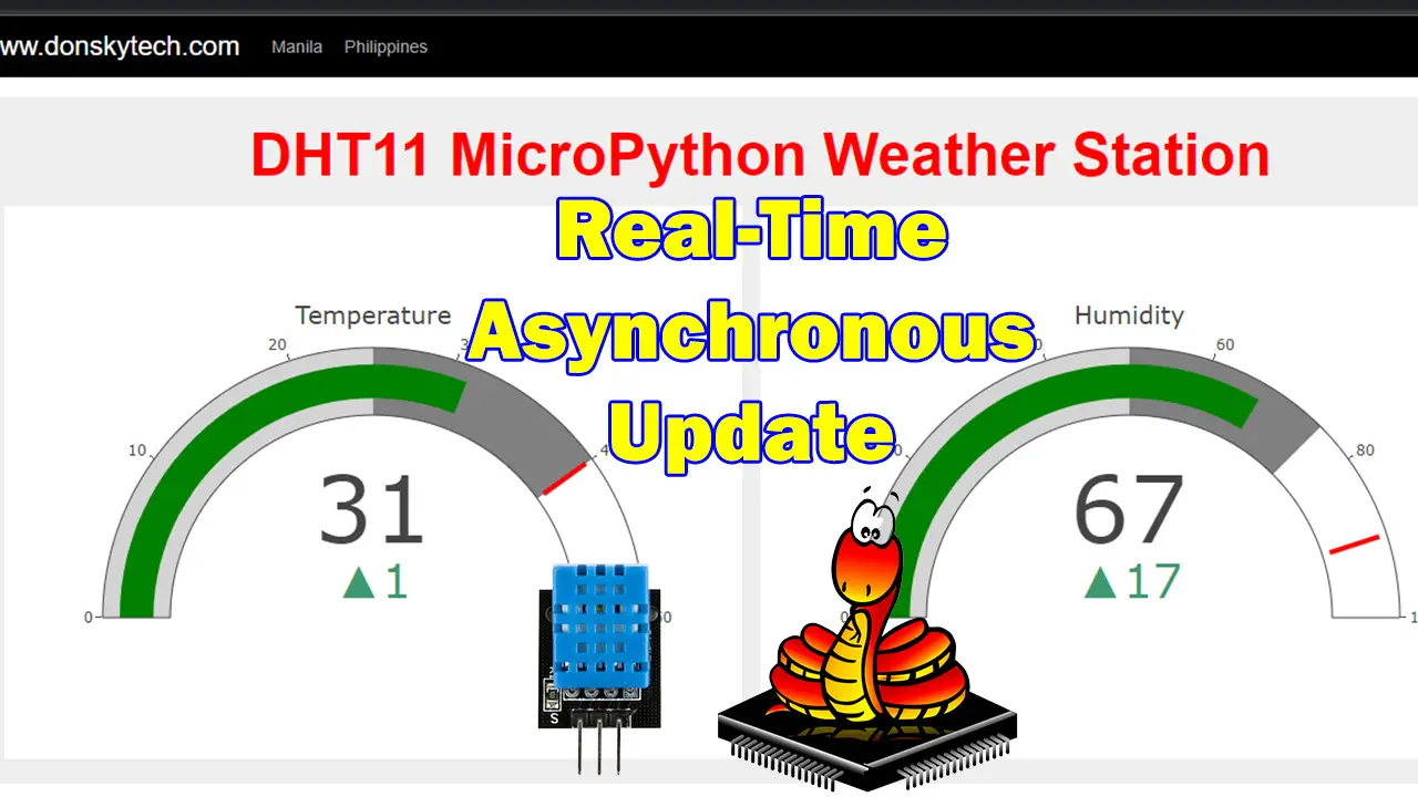 DHT11 MicroPython Featured Image