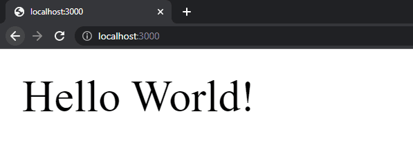 Sample Node.js Express Hello World