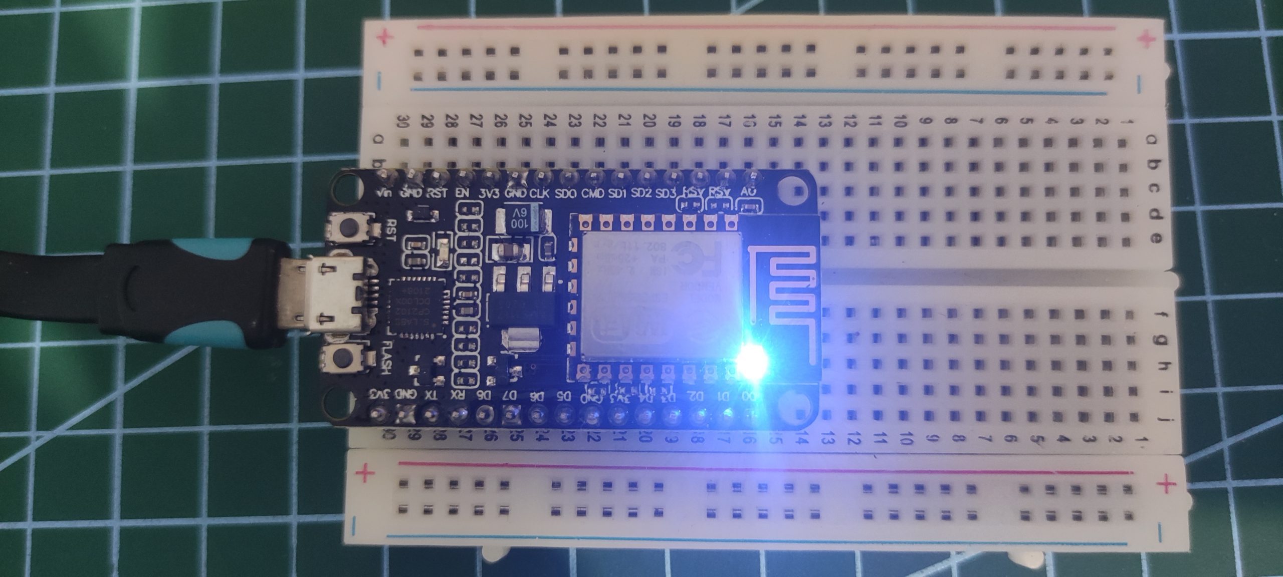 ESP8266 Built-In LED ON