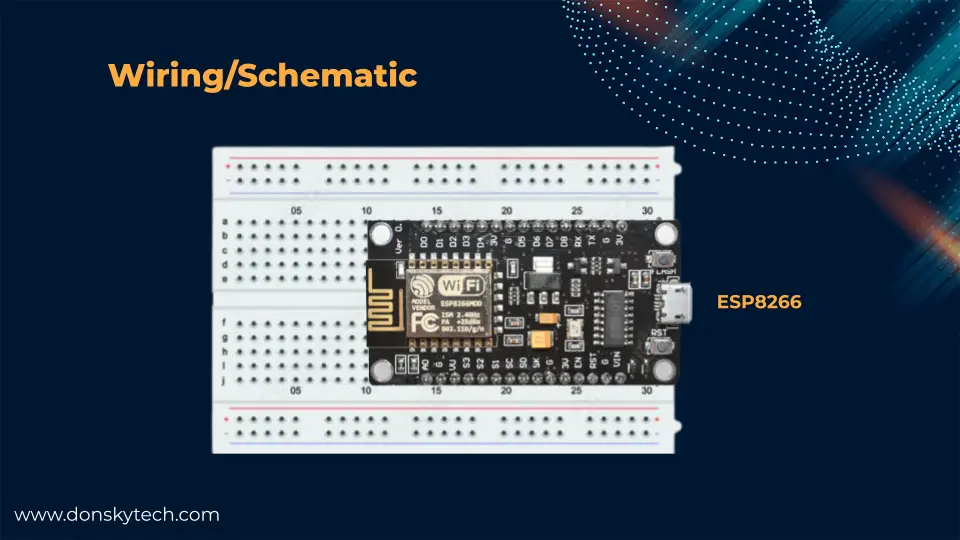 ESP8266 on Breadboard