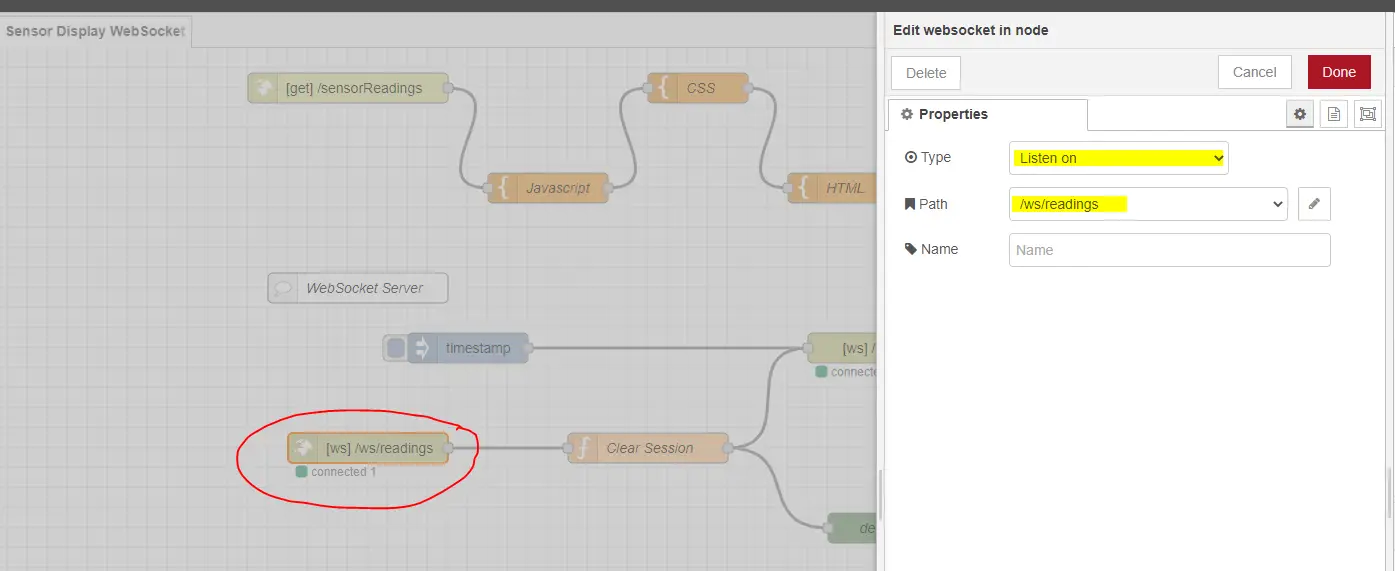 WebSocket In Node