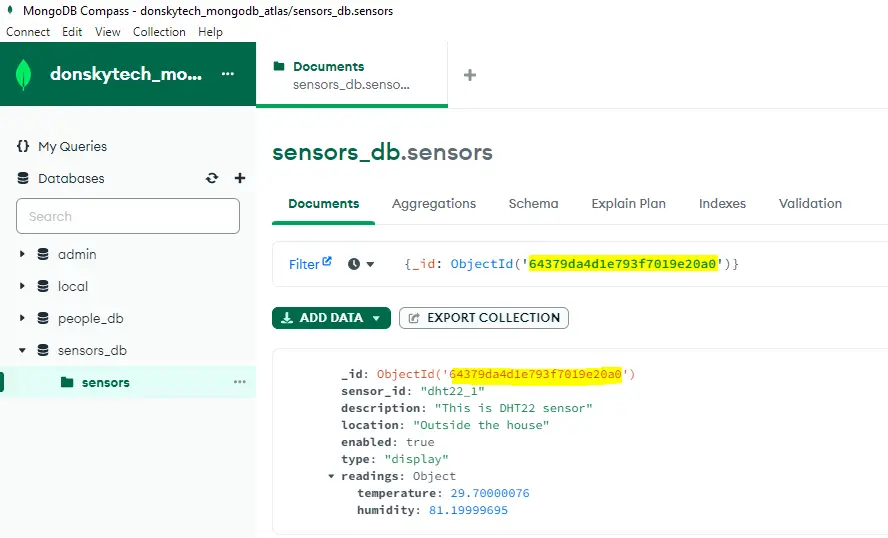 MongoDB Document