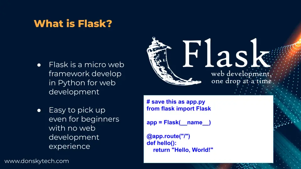 What is Flask?