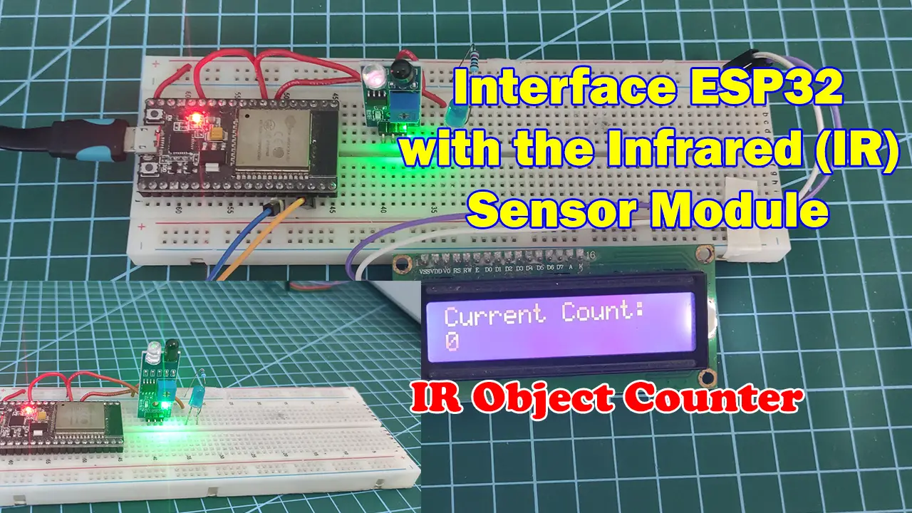 Featured Image - Interface ESP32 with Infrared(IR) Sensor Module