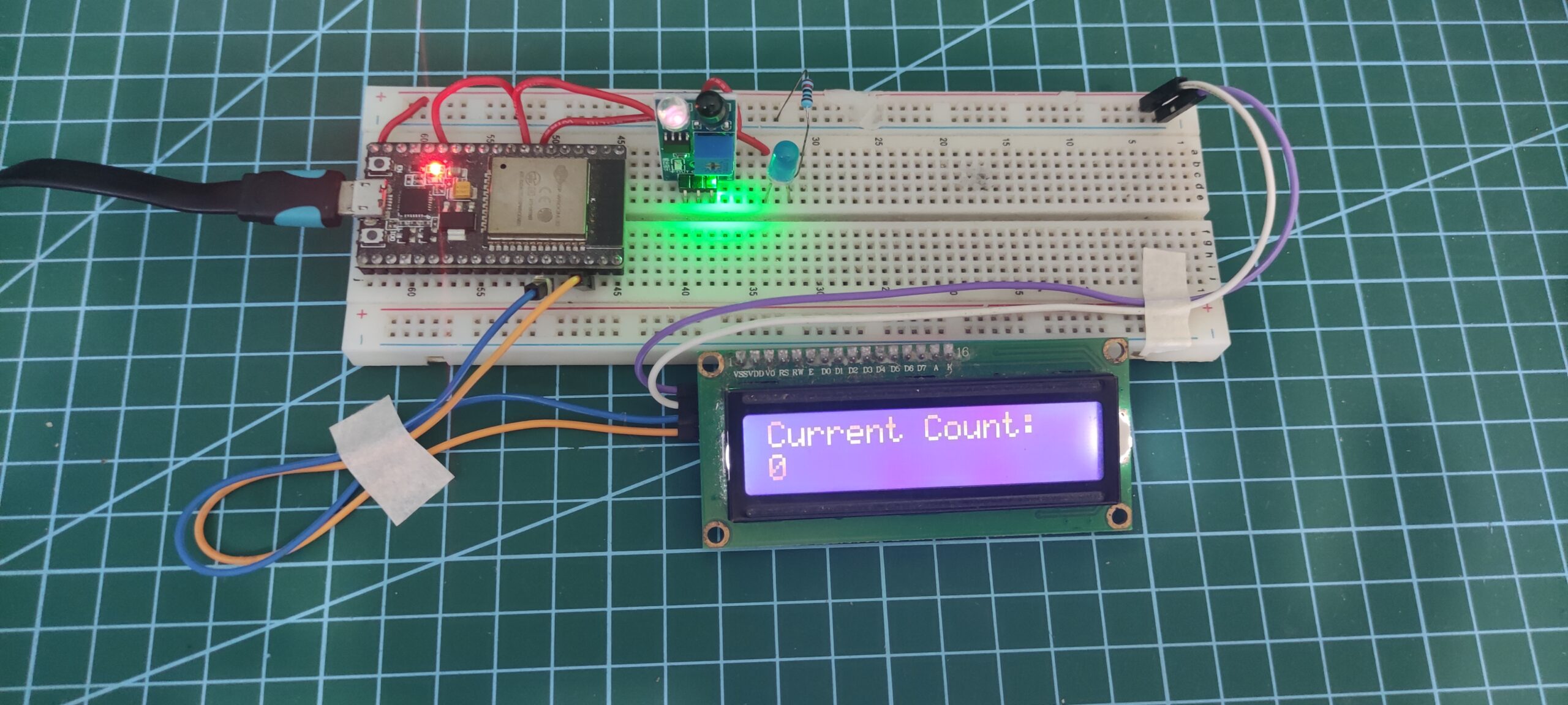 Infrared (IR) Sensor Module -  Object Counter