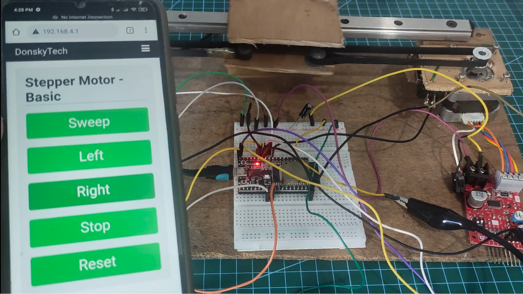 Arduino ESP32 Stepper Motors