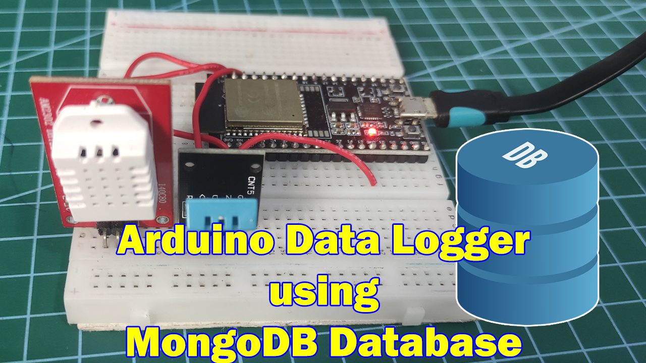 Featured Image - Arduino Data Logger using MongoDB Database