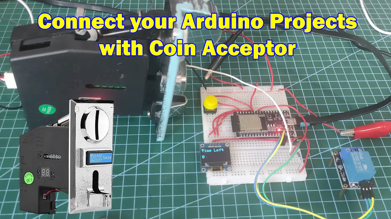 Connect your Arduino projects with a universal Coin Acceptor