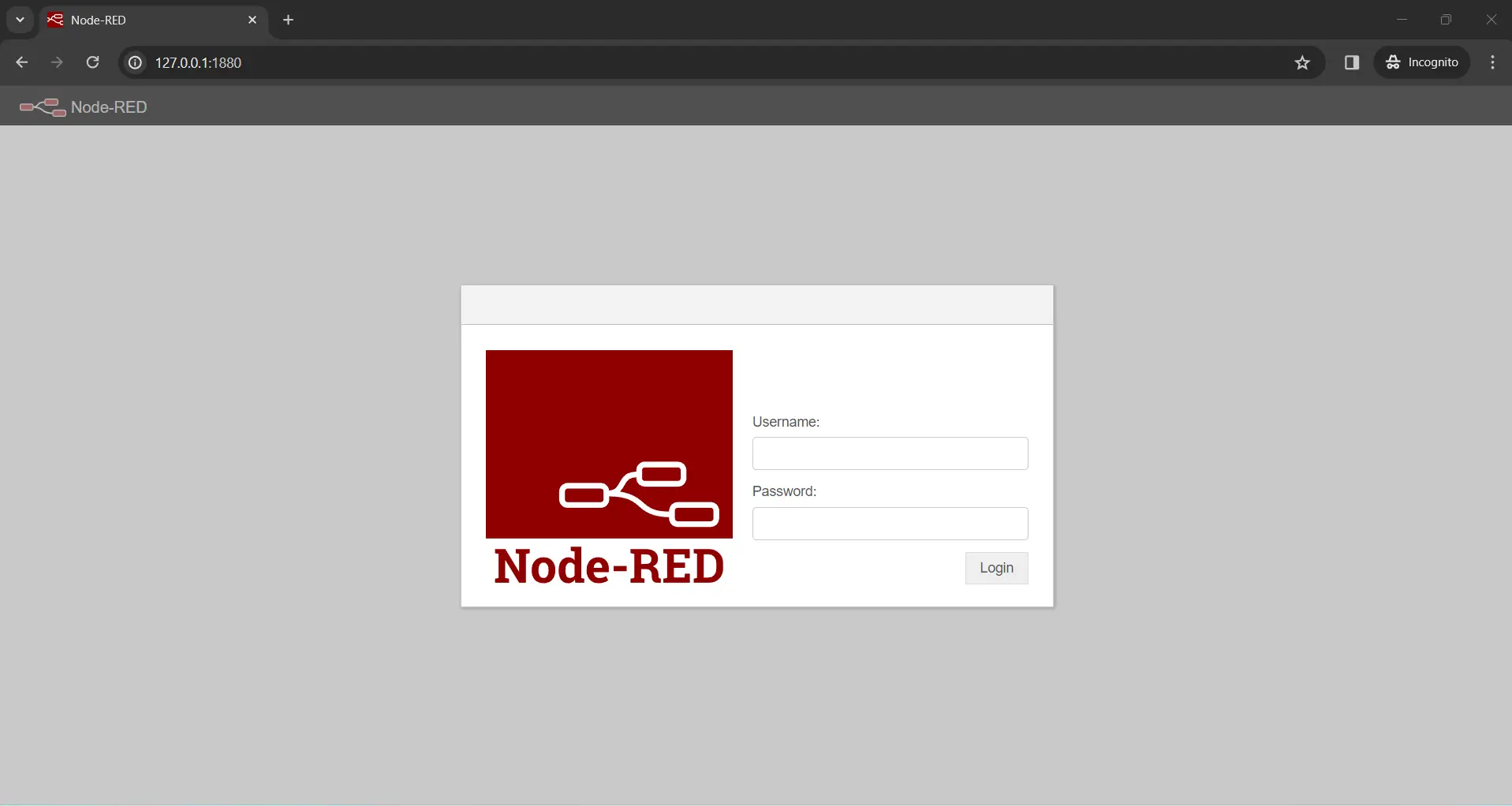 Secure Node-Red with Password
