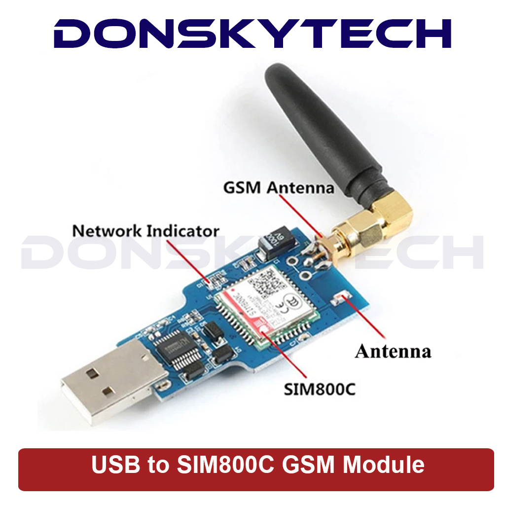 USB To GSM Module SIM800C